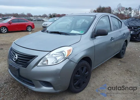 2012 Nissan Versa 1.6 S from USA, damaged, VIN 3N1CN7AP0CL943826